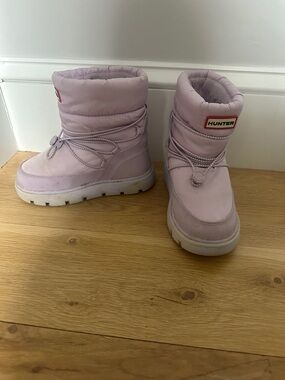 Hunter Kids' purple Insulated Winter Boots